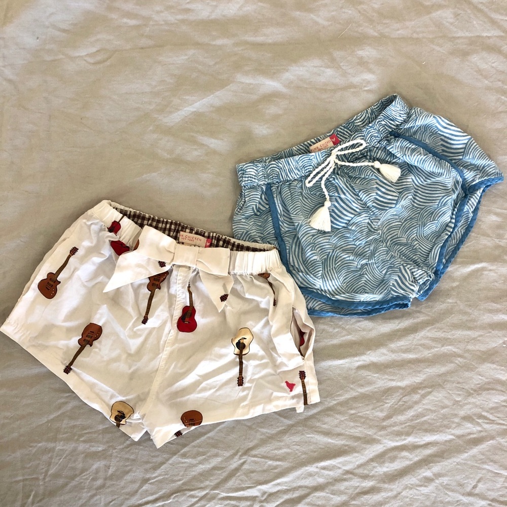 Pink Chicken New York Girls Shorts 6Y